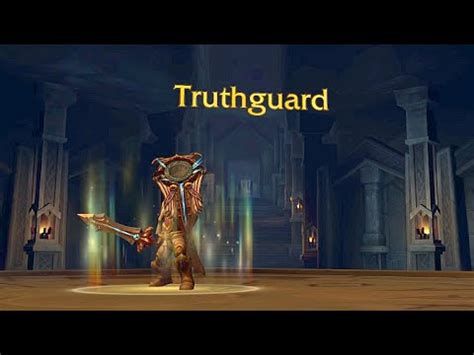 Wow Legion Protection Paladin Artifact Weapon Truthguard Youtube