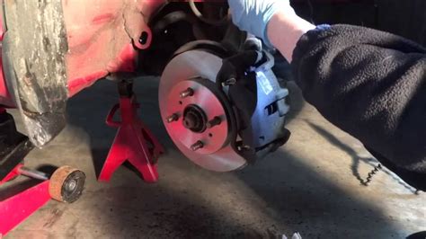 Changing Brake Pads And Disks On A Toyota Yaris YouTube