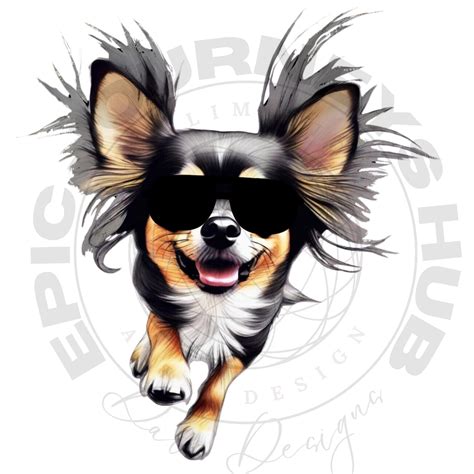 Chiuahaha Png Chihuahua Glasses Picture Chihuahua Sublimation