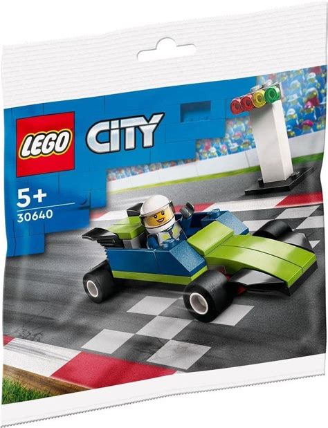 Lego City Race Car Polybag Set The Minifigure Store Official