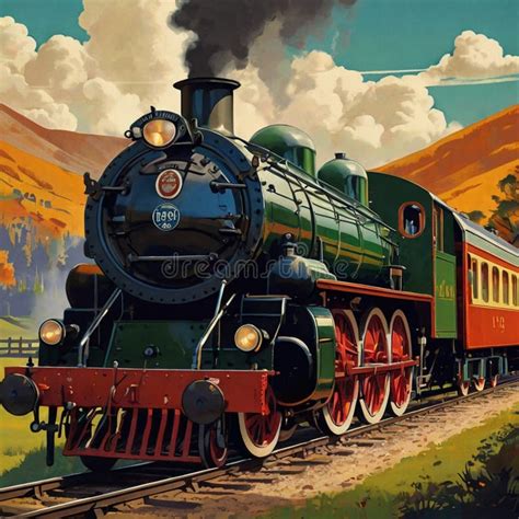 369 Vintage Train Poster Stock Photos Free And Royalty Free Stock