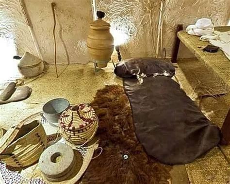 A Room With Many Hats And Baskets On The Floor