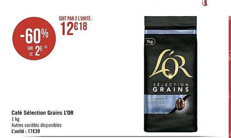 Offre Caf En Grains Bellarom Chez Lidl