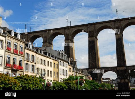 Morlaix (29) : viaduct Stock Photo - Alamy