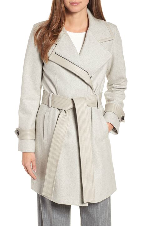 Brave Cold Weather In Style In This Badgley Mischka Coat