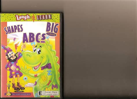 Laugh And Learn Shapes Abcs Big And Little Dvd Kids Pre School