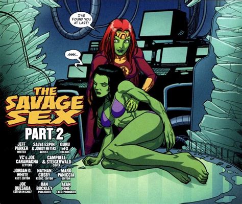 Fall Of The Hulks The Savage She Hulks Savage She Hulk Shehulk Dc