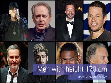 173 cm Male Celebrities