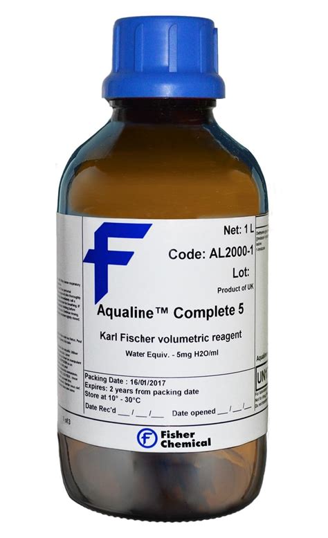 Karl Fischer Aqualine Complete 5 For Karl Fischer Titration By