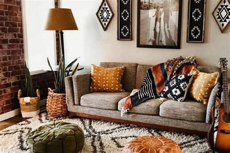 Decorate Your Living Room Bohemian Style Baci Living Room