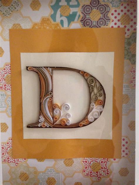 Monogram Quilling By Amy Creasy Quilling Letters Paper Art Amy