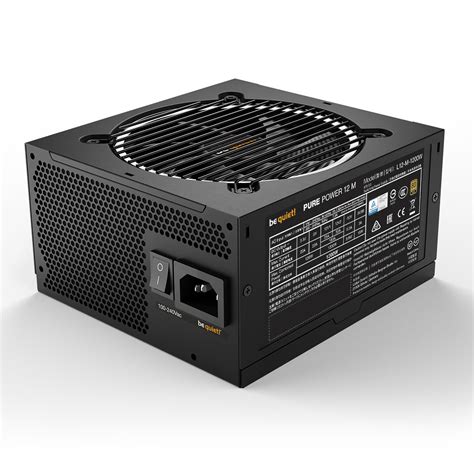 Be Quiet Pure Power 12 M 1200W 80PLUS Gold Be Quiet Devis Gratuit