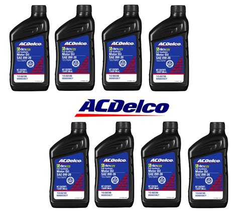 Quarts Acdelco Gm Oe Full Synthetic Sae W Gen Dexos Motor