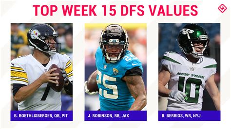 Nfl Dfs Picks Week 15 Best Sleepers Value Players For Draftkings