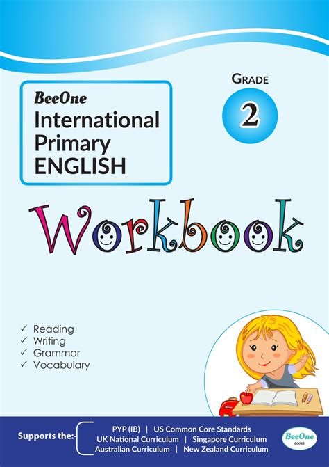 Grade 2 English Workbook for PYP Common core, KS2