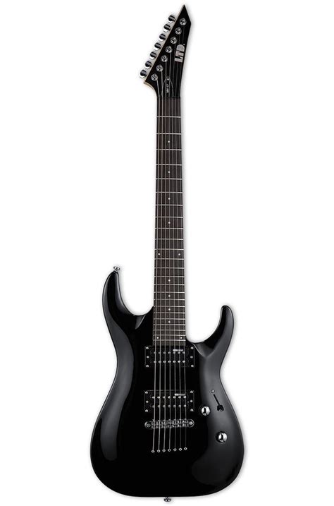 lm blk satin black  string electric guitar oxygen