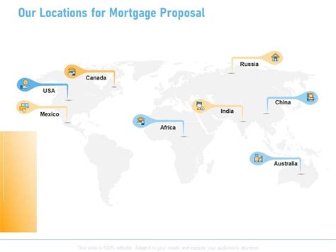 Our Locations For Mortgage Proposal Ppt Powerpoint Presentation Show Graphic Images Powerpoint