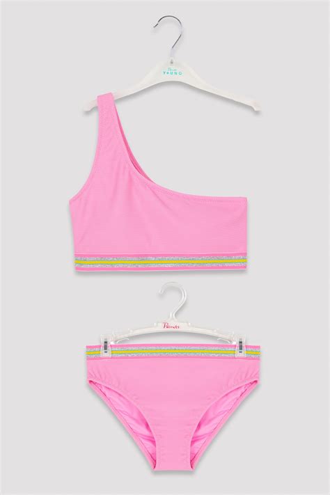 ROZ Girls Sweet One Shulder Set Bikini PLAFX B IYLP Penti Romania