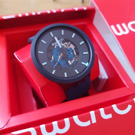 Jual SWATCH SB03B107 Big Bold Jam Tangan Pria Original Shopee Indonesia