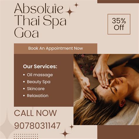 Massage Center Goa Spa Center In Goa Call 9078031147 Best Massage