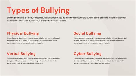 Free Google Slides Bullying Powerpoint Template