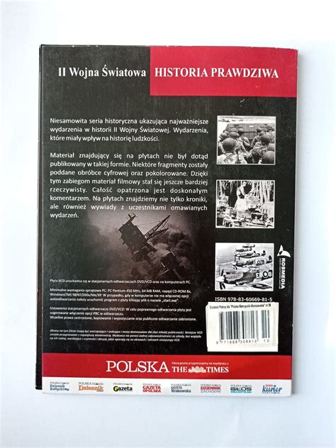 Okazja 1 płyta VCD 2 wojna światowa historia prawdziwa część 3 Marki