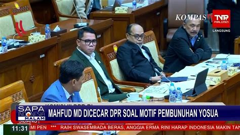 Hujan Interupsi Terjadi Di Rapat Komisi III DPR Saat Bahas Kasus Ferdy