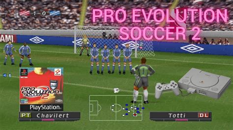 Jugando Pro Evolution Soccer 2 De PSX PS1 PSONE Gameplay 2002 HD