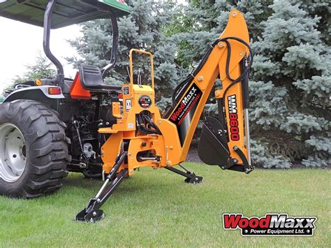 Compact Tractor Backhoe Attachment Heavy Equipment World