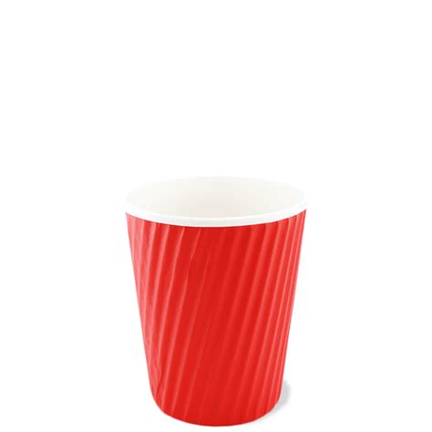 8oz Ripple Wrap Hot Cup