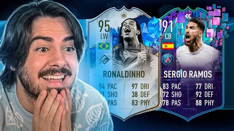 Ronaldinho Gaucho Icon Toty E Sergio Ramos Raro Fut Draft Fifa