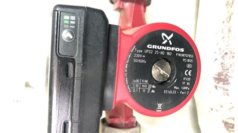 So ändern Sie Drehzahl an der Grundfos Ups 2 Pumpe mit drei