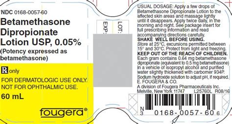 Betamethasone Cream - FDA prescribing information, side effects and uses