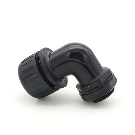 Degree Nylon Elbow Cable Gland Waterproof Plastic M Cable Joints