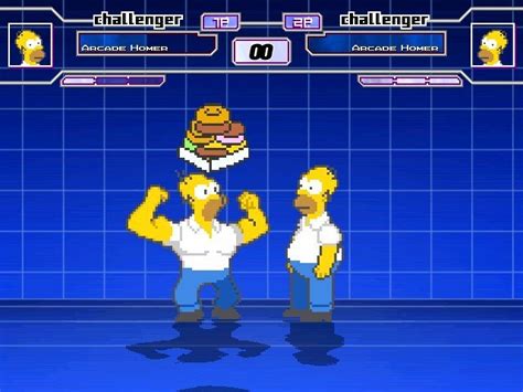 The Simpsons Arcade Homer For Mugen Characters DS Servers