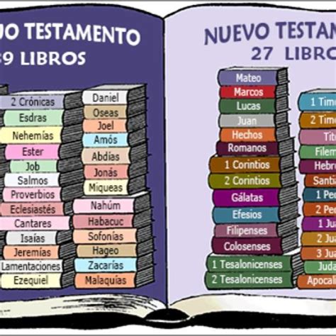 Clasificaci N De Los Libros De La Biblia Lista Resumen En