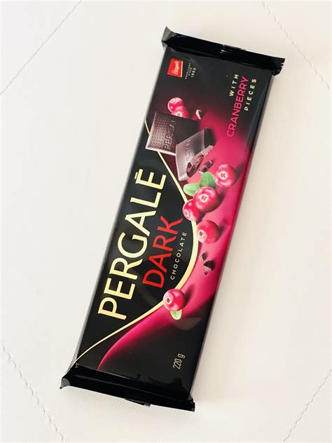 Czekolada Pergale Dark With Cranberry G Kawy S Odycze Chemia