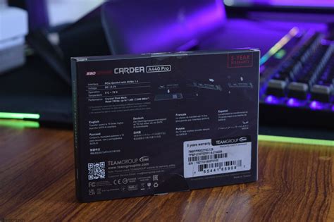 TeamGroup T Force CARDEA A440 Pro 2 TB Gen 4 M 2 SSD Review