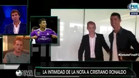 Cristiano Ronaldo Le Regal Esto A Mart N Liberman Luego De Entrevista