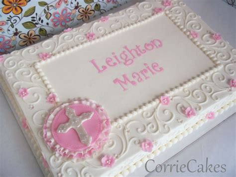 Baptism Cake - CakeCentral.com