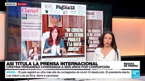 Mi Condena Es Del Estado Paralelo Y La Mafia Judicial CFK En La