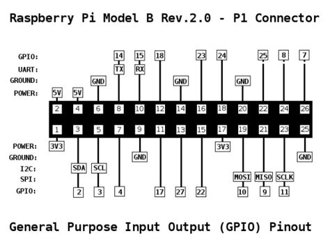 Pi Gpio Pinout