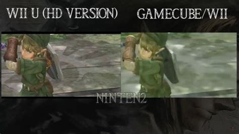 Vídeo Comparativo Entre Zelda Twilight Princess Hd Y La Versión