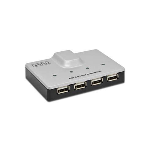 DIGITUS USB 2 0 4 Port Network Hub