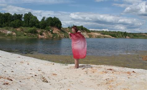 Naked With Red Shawl Pics Xhamster