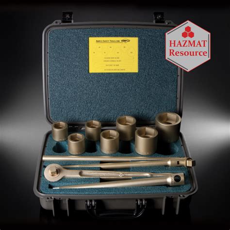 AMPCO Non Sparking Socket Set 6 Point Hazmat Resource Inc