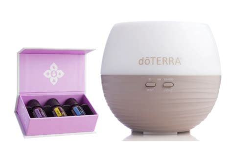 New Doterra Petal Diffuser 3x5ml Topseller Set Pure Essential Oil