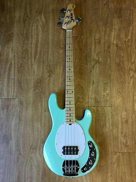 Sterling By Music Man Sub Ray 4 Bass Mint Green Display Reverb Uk