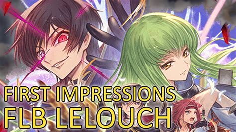 Granblue Fantasyfirst Impressions Thoughts On Flb Lelouch