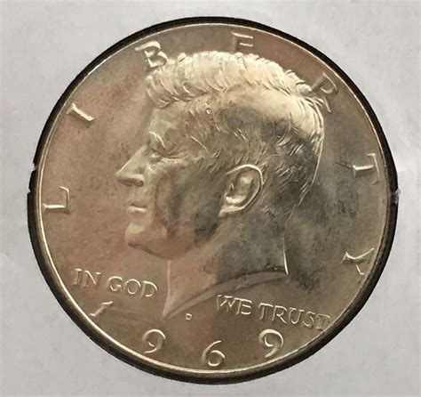 1969 D Kennedy Half Dollar - for sale, buy now online - Item #132209